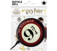 Logoshirt® Harry Potter - Espresso di Hogwarts - Binario 9 3/4 I Campanello bici Grande Ø 80 mm I Campana bicicletta retrò I Acciaio solido I Design originale concesso su licenza