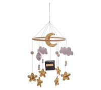 Campanello a, campanelli a per interni, design con campana rotante con suono delicato lenitivo per bambini di età 0 a 3 anni, uso quotidiano, andare a letto notturno, viaggi, asilo