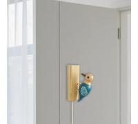 Campanello a forma di picchio, fatto a mano, forma di uccello, per camera da