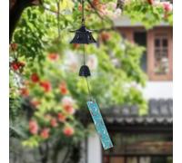 Campanello a Giapponese Sospeso, Ornamento Dal Design Vintage, Realizzato a