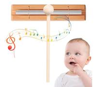 Campanello a mano - Campanello Mindfulness con, strumento di rilassamento reattivo | accessorio per meditazione e suono con scenario yoga insegnante pratica in aula per concentrarsi e calmare