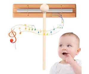 Campanello a mano - Campanello Mindfulness con, strumento di rilassamento reattivo | accessorio per meditazione e suono con scenario yoga insegnante pratica in aula per concentrarsi e calmare