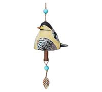 Campanello a vento con canto di uccelli, decorazione da giardino, D