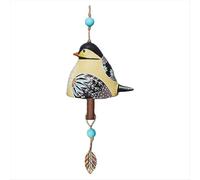 Campanello a vento con canto di uccelli, decorazione da giardino, D