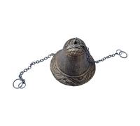 Campanello a vento in ghisa, ornamento da appendere, campanello a vento rustico, campanello da appendere