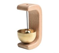 Campanello a vento per porta, realizzato a mano, in puro rame, per sistema di ingresso, promemoria per l'apertura della porta, ornamento decorativo per la casa e il giardino, versatile campanello da
