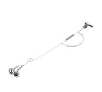 Campanello Allarme Pesca in Acciaio Inox Argento per Pesci