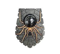 Campanello animato con decorazione di Halloween con occhi luminosi a LED e effetto sonoro per decorazioni interne ed esterne Campanello di Halloween