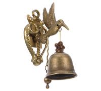 Campanello antico: campanello a vento rustico a forma di colibrì - Campanello