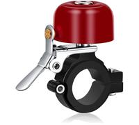 campanello bici, campana classica, ottone, volume 100dB, manubrio 22.2-31.8mm...