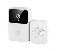 Campanello con fotocamera, accesso remoto tramite app | Streaming video HD, visione notturna chiara, notifiche push istantanee, design resistente alle intemperie