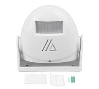Campanello con Sensore di Movimento, Campanello per Porta Aziendale Quando Si Entra Campanello per Porta con Sensore di Movimento Wireless per Negozio Cicalino di Benvenuto Monitor Campanello(Bianco)
