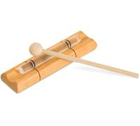 Campanello da mano Crystal Solo, strumento a percussione con campana accordata musicalmente for yoga, meditazione e consapevolezza(432Hz,B7)