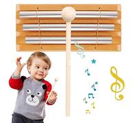 Campanello da meditazione per insegnanti, suono curativo reattivo con martello in legno, rilassamento delle mani, per preghiera, yoga, musica orientale Youding