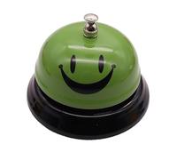 Campanello da scrivania per addestramento cani da compagnia, campane da tavolo per bancone hotel, cucina, verde, 85 x 60 mm