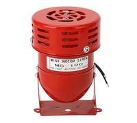 Campanello d'allarme per motore industriale CA 220 V con potenza sonora di 120 dB e velocità del motore di 1000 giri/min - Mini sirena elettrica in acciaio rosso con cicalino per
