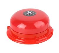 Campanello di Allarme Antincendio 4 Pollici, Campanello di Sicurezza Elettrico a Controllo di Incendio in Metallo 100 DB, 12V/24V/220V(220V)