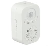 Campanello di benvenuto con sensore di movimento a infrarossi con registrazione personalizzabile, lettore audio per negozio, fabbrica, ingresso al supermercato, migliora la sicurezza (20 voci