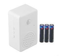 Campanello di benvenuto con sensore di movimento a infrarossi Ingresso Lettore audio registrabile Saluto vocale per Business Store Negozio Ingresso Sicurezza Notifica Cliente (12 voci)