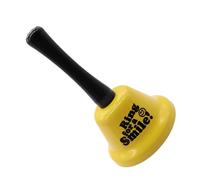 Campanello di chiamata in metallo - Divertente campanello da mano con messaggi stampati | Perfetto per bar, ristoranti, matrimoni e decorazioni per feste | Suona per un bacio, una birra o un sorriso |