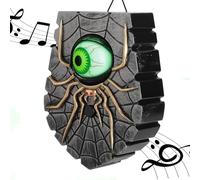 Campanello di Halloween, bulbo oculare animato con suoni spettrali decorazione per campanello di Halloween con un occhio solo, adatto per la decorazione di case infestate di Halloween