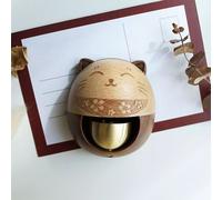 Campanello d'ingresso campanello legno di ebano fortunato gatto dopamina giappon