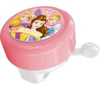 Campanello Disney Principesse per bicicletta da bambina in metallo con corpo e leva in plastica, colore rosa
