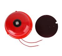 Campanello elettrico antincendio in metallo 100 dB - Allarme forte 100 dB con bobina in rame - Allarme antincendio interno - Facile installazione per uso domestico e commerciale