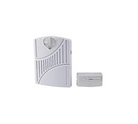 Campanello elettronico senza fili wireless 200m luce led flash Electraline 59201