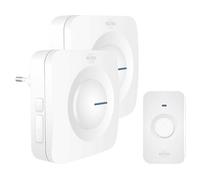CAMPANELLO ELRO DB3000PB-P1C2W Connessione wireless 300m, 52 melodie, Volume 110 dB, LED, IP56, Connessione wireless