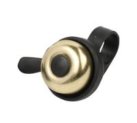 Campanello for bicicletta da montagna chiaro e rumoroso Mini anello universale Campanelli for bici classici in rame puro Allarme di sicurezza for ciclismo Accessori Mtb (Color : Gold)