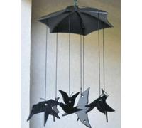 Campanello Furin Giapponese In Ghisa Nanbu A Vento/ Fatto In Giappone