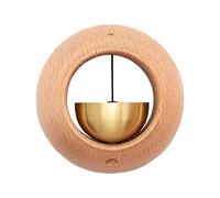 Campanello in legno - Elegante campanello in legno, design classico | Campanello magnetico in legno fatto a mano, campanello da porta unico, campanello da ingresso tradizionale, decorazione