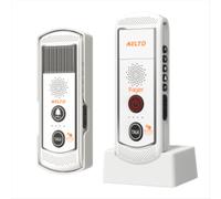 Campanello interfono senza fili solare a lunga distanza per edifici attraverso il muro Campanello interfono non visivo