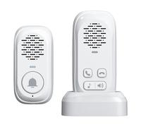 Campanello interfono wireless lunga distanza per uso domestico con funzioni impe