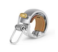 Knog Oi Luxe Campanello da bicicletta piccolo argento