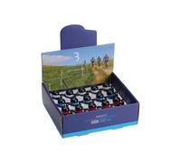 Campanello leggero in ottone BBB Cycling MiniFit (x20) Multicolore