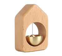 Campanello magnetico per negozianti, campanello alla dopamina - Campana magnetica per negozianti - Campanello in ottone di facile installazione, campanello in legno con tono piacevole per il negozio d