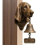 Campanello Negozio - Campanello Esterno, Campanellos Decorativo | Campanellos a Muro Cane Resina, Campanelo Unico per Porta Ingresso Giardino Balcone Ristorante Negozio Studio Abitazione