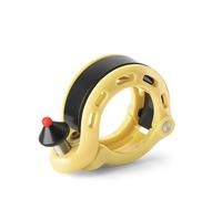 Campanello per bicicletta a forma di Q, 100 dB - giallo