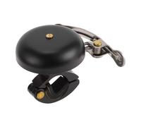 Campanello per bicicletta da strada, 100 dB, retrò con suono nitido e forte nero