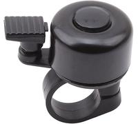 Campanello per bicicletta in lega di alluminio Anello per bicicletta Allarme Campanello per bicicletta Corno Anello per bicicletta Forte Leggero Mountain Bike Bicicletta pieghevole, Nero Design