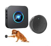 Campanello per cani Smart Wireless, per addestramento al vasino per cani per uscire, pulsante di comunicazione per animali domestici touch pad per la casa (1 ricevitore + 1 pulsante)