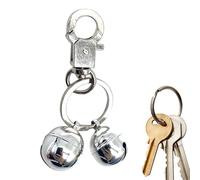 Campanello per collare per cani, 4,5 cm, in, ciondolo extra forte, accessorio con chiusura sicura, per addestramento di sicurezza per cuccioli di gatto, per addestramento, sicurezza all'aperto