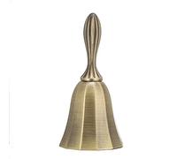 Campanello per la cena con campanello super rumoroso la cena degli anziani (Ottone antico)