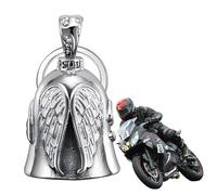 Csuntikulo Guardian Bell Portafortuna Moto, Campanella Moto Guardian Bell, Portachiavi Guardian Bell, Angelo Custode Campanella Accessori, per Auto Elettriche, Moto, Biciclette