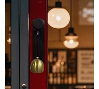 Campanello per negozianti con apertura porta, fatto a mano, per ingresso bar