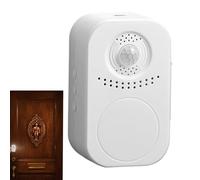 Campanello per porta, allarme di ingresso intelligente con sensore di movimento, di allarme wireless di benvenuto, volume regolabile e modalità suoneria, facile installazione, per appartamenti