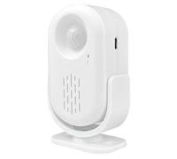 Campanello per porta con sensore di movimento per le imprese, campanelli per porte quando si apre la porta, sensore di movimento del campanello USB ricaricabile - Campanello di allarme di ingresso