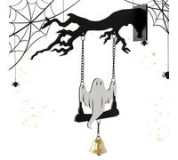 Campanello per Porta di Halloween Suono Chiaro Decorativo Design Fantasma | Decorazioni Halloween Campanello Di Benvenuto Per Le Vacanze Estive All'Aperto, La Casa, La Cena, Il Portico, L'Ingresso